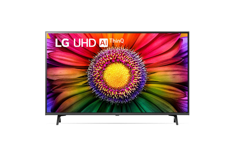 טלוויזיה חכמה 43 אינץ' ברזולוציית 4K LG UHD UR80006LJ