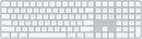 מקלדת Apple Magic Keyboard עם Touch ID ו - Numeric Keypad