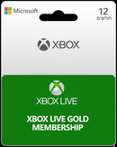 קוד מנוי אקס בוקס לייב 12 חודשים XBOX LIVE 12 MONTH