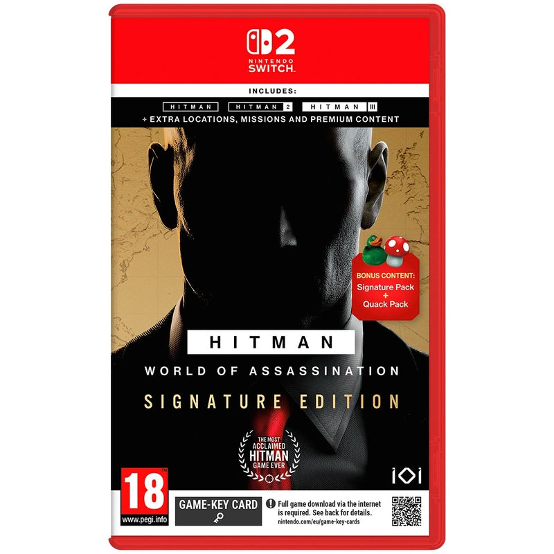 Nintendo Switch 2- HITMAN World of Assassination SIGNATURE EDITION