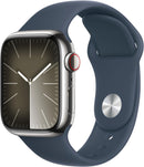 Apple Watch Series 9 Stainless Steel with Sport Band