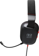 Nintendo Switch 2 - אוזניות סטריאו חוטיות PowerA Wired Stereo Headset