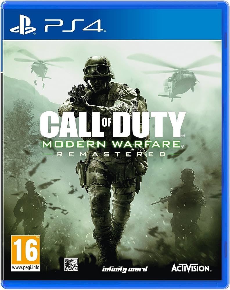 PS4 - CALL OF DUTY MODERN WARFARE REMASTERED