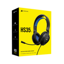 אוזניות גיימינג CORSAIR HS35 V2 BLUE