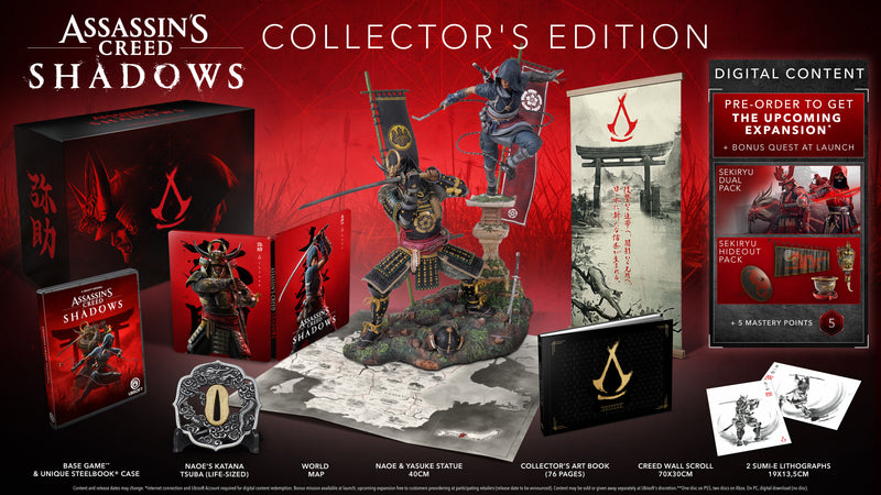 PS5 - Assassin's Creed: Shadows COLLECTOR EDITION