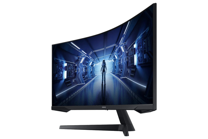 מסך מחשב גיימינג קעור Samsung Odyssey G5 C34G55TWWP 34'' LED VA UW - צבע שחור