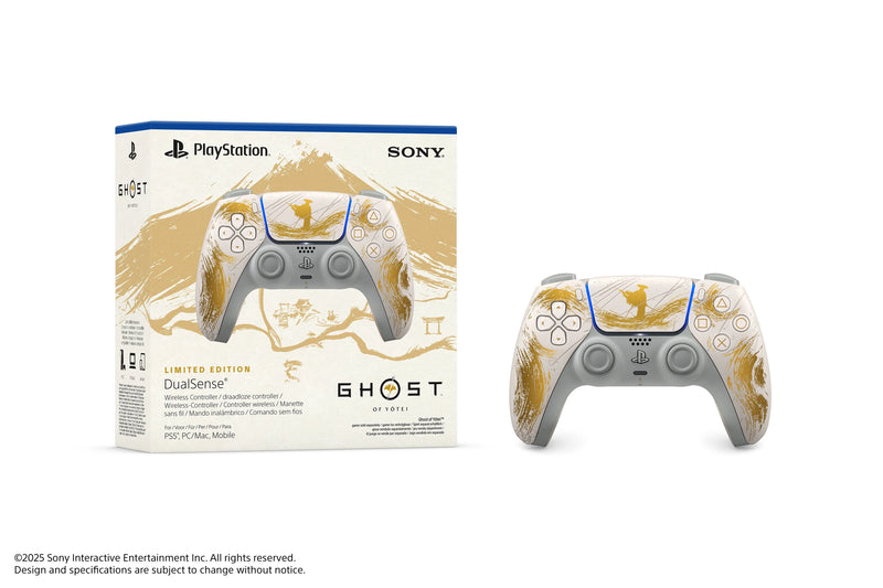 Playstation 5 DualSense 5 Ghost of Yotei Controller Limited Edition מלאי מוגבל