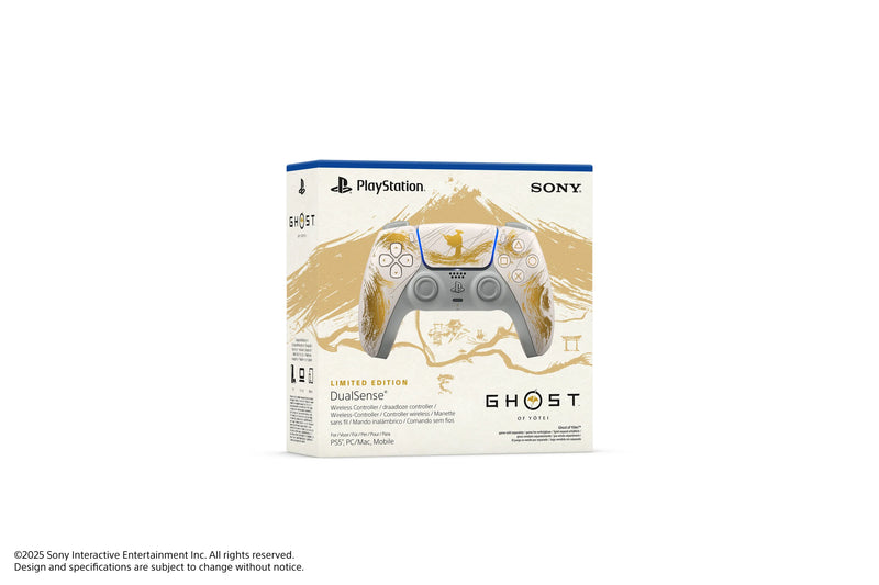 Playstation 5 DualSense 5 Ghost of Yotei Controller Limited Edition מלאי מוגבל