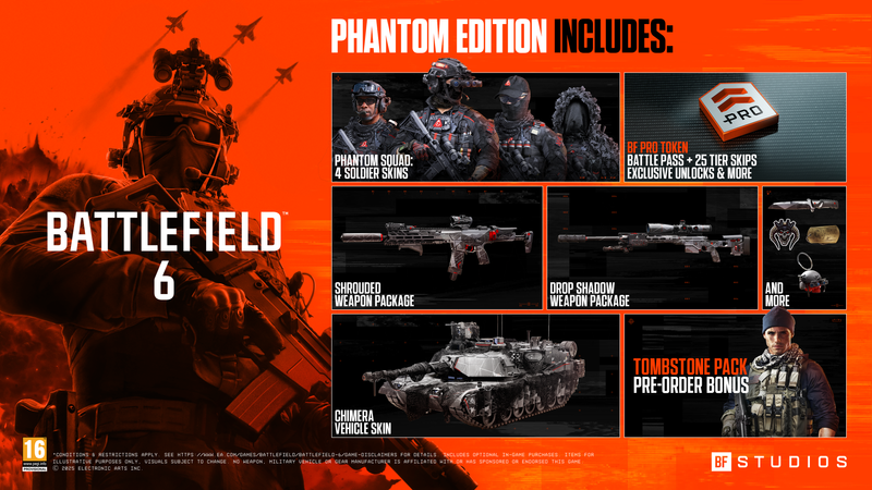 PS5 - BATTLEFIELD 6 Phantom Edition