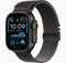 Apple Watch Ultra 2 Black Titanium with Milanese Loop Medium