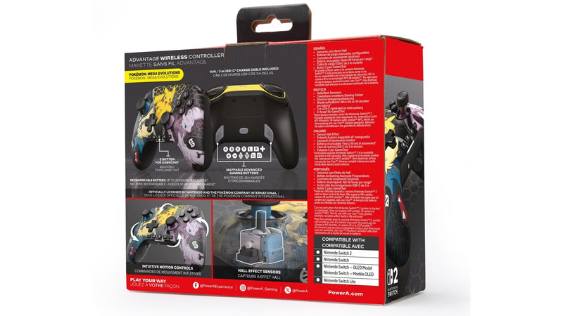 שלט אלחוטי  Nintendo Switch 2 – Advantage wireless controller Pokémon: Mega Evolutions