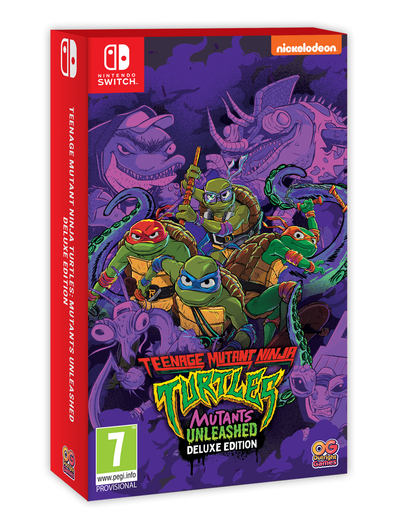 Nintendo Switch TEENAGE MUTANT NINJA TURTLES Mutants Unleashed Deluxe Edition