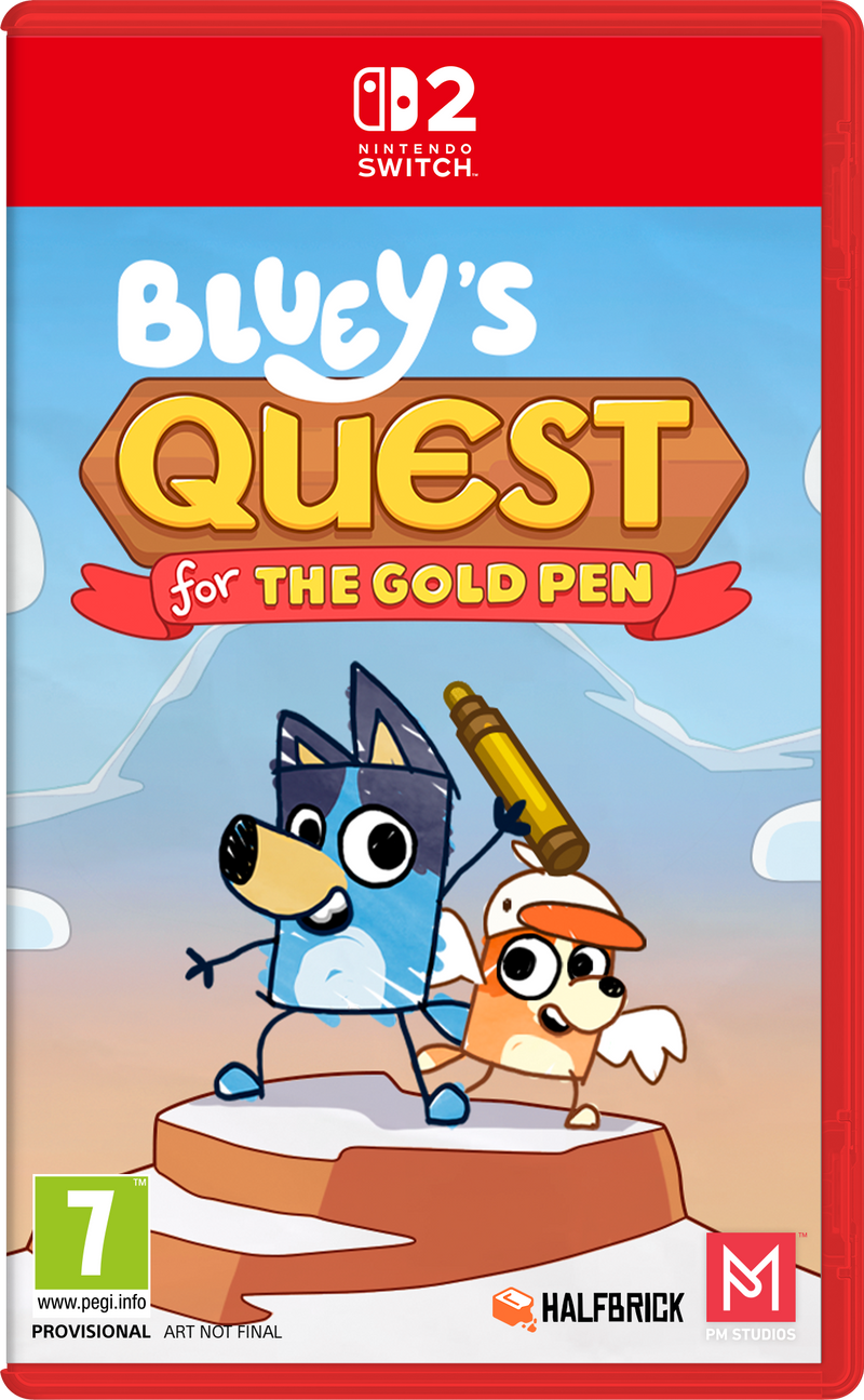 Nintendo Switch 2 - Bluey's Quest for the Gold Pen