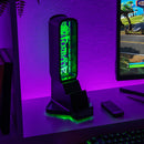 מעמד עם תאורת LED Fortnite  3 ב- 1 אוזניות סלולר עם בקר