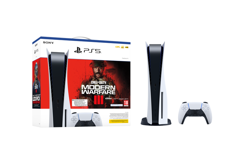 PlayStation 5 Blue-Ray 825GB Modern Warfare 3 Bundle