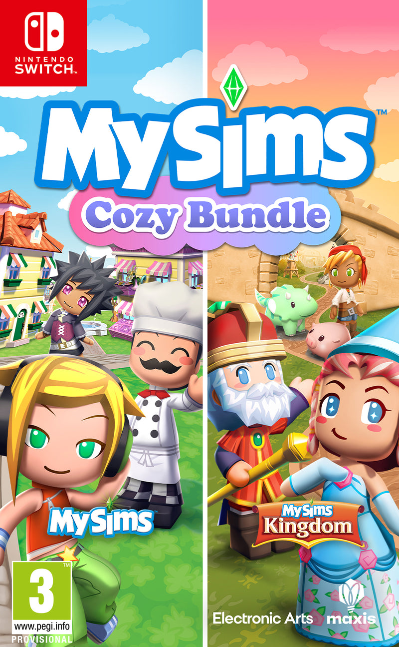 Nintendo Switch My Sims Cozy Bundle