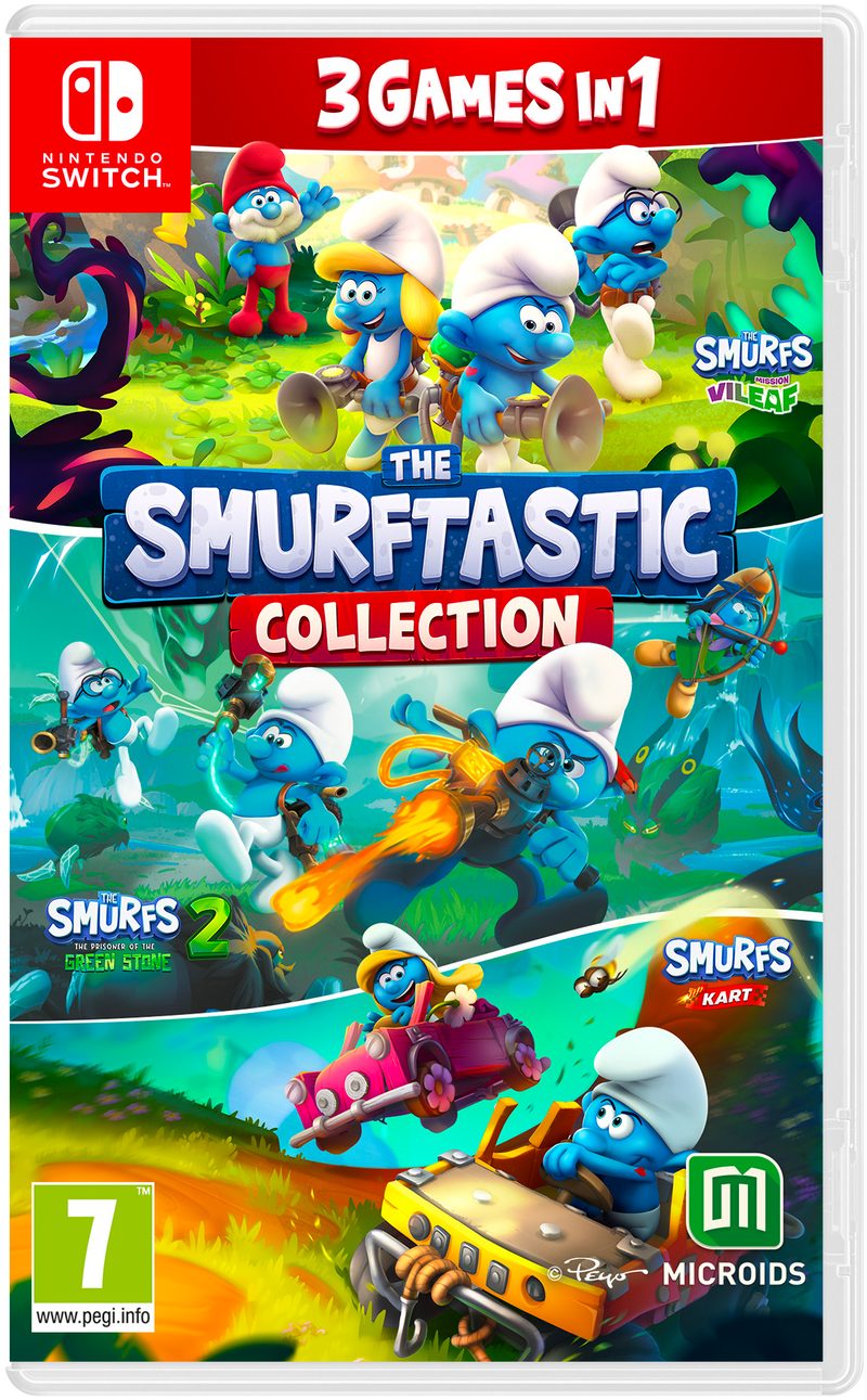 Nintendo Switch - The Smurftastic Collection (3 in 1 Game)