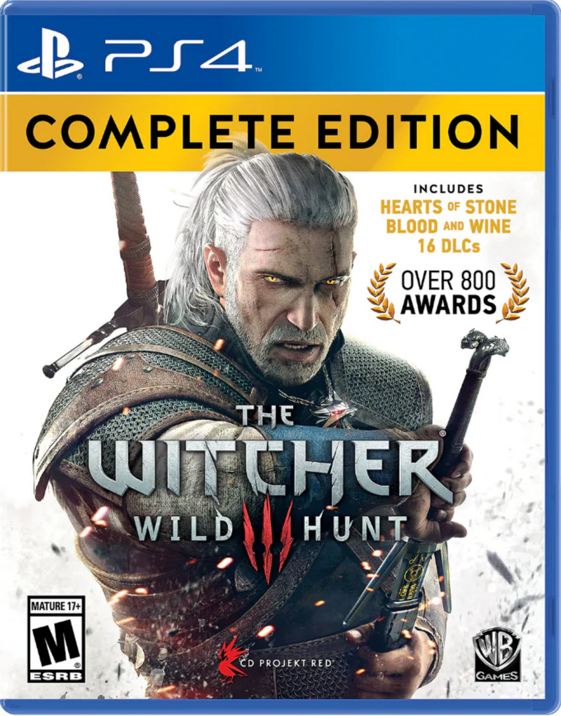 PS4 - The Witcher 3 Wild Hunt