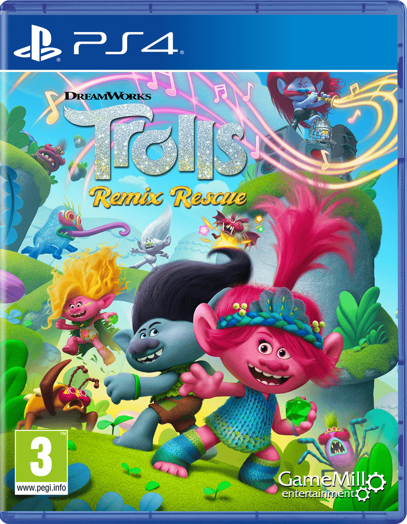 PS4 - Trolls Remix Rescue