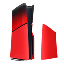 כיסוי פלייסטיישן 5 Playstation 5 Plates Techno Red