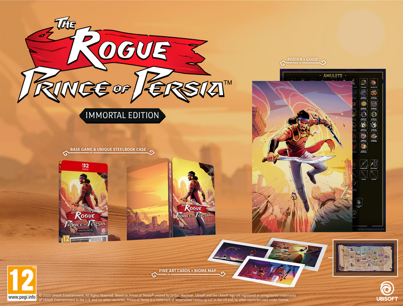 Nintendo Switch 2 - The Rogue Prince of Persia Immortal Edition