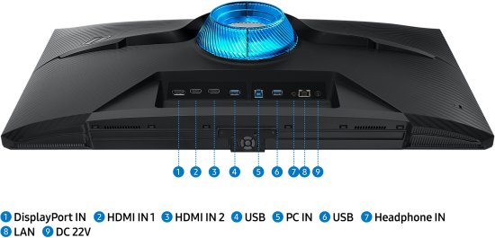 מסך מחשב גיימינג Samsung Odyssey G7 S28BG700EP 4K UHD IPS LED 28'' G-Sync FreeSync
