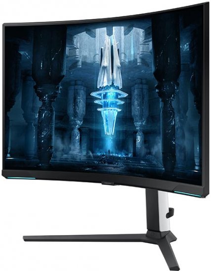 מסך מחשב גיימינג קעור ''Samsung Odyssey Neo G8 S32BG850NP 4K UHD HDR2000 Mini LED VA 31.5