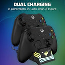 PDP Xbox AFTERGLOW WAVE DUAL CHARGER Black