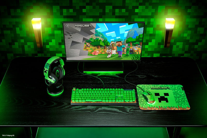 עכבר גיימינג RAZER Cobra RGB Minecraft Edition