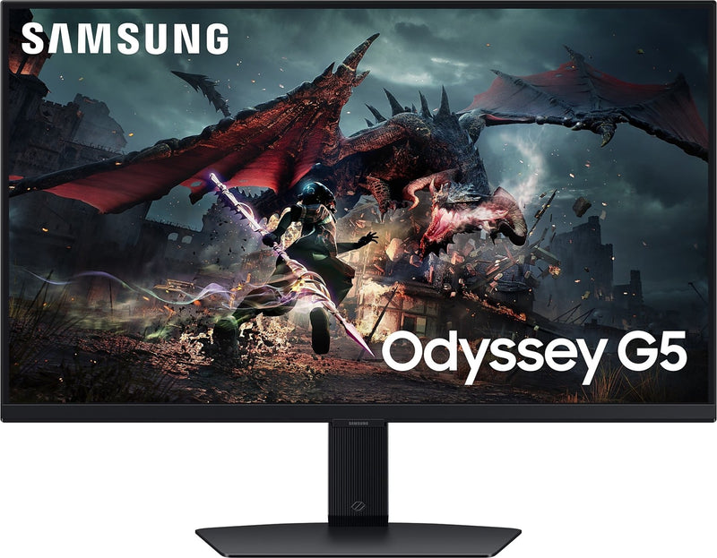 מסך מחשב גיימינג Samsung Odyssey G5 S27DG502EM QHD IPS 27'' FreeSync - צבע שחור