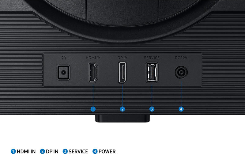 מסך מחשב גיימינג Samsung Odyssey G5 S27DG502EM QHD IPS 27'' FreeSync - צבע שחור