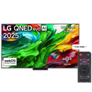טלוויזיה חכמה LG 75" QNED 75QNED86A6A AI Smart TV 4K - סדרה חדשה 2025 אחריות ע"י היבואן הרשמי