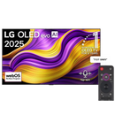 טלוויזיה חכמה LG 83" OLED83G56LA OLED evo AI Smart TV 4K - סדרה חדשה 2025 אחריות ע"י היבואן הרשמי