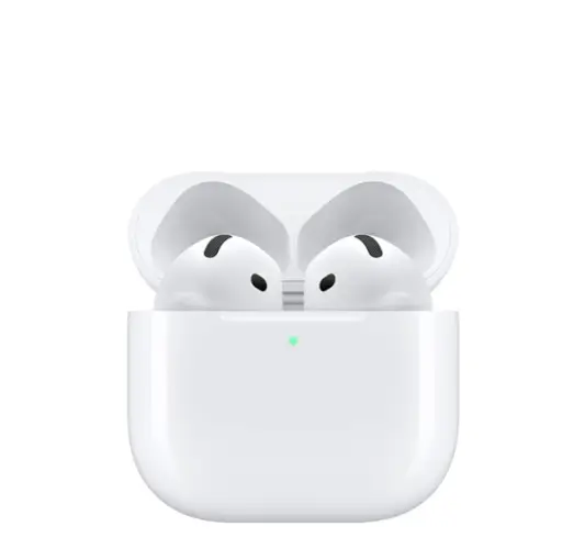 אוזניות אפל אלחוטיות דור 4 Apple AirPods 4rd Gen עם מסנן רעשים פעיל (ANC)