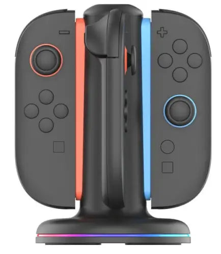 Nintendo Switch 2 Joy-Cons Quad Charger With RGB Ligtning מטען