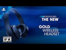 אוזניות אלחוטיות מקוריות Sony Playstation GOLD