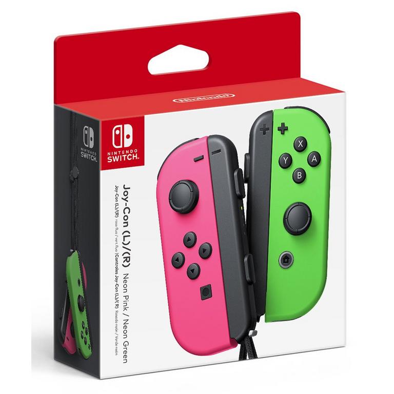 צמד ג'וי-קונים ורוד/ירוק Nintendo Switch - Joy-Con Controller Pair