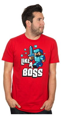 חולצה MINECRAFT: Like a Boss