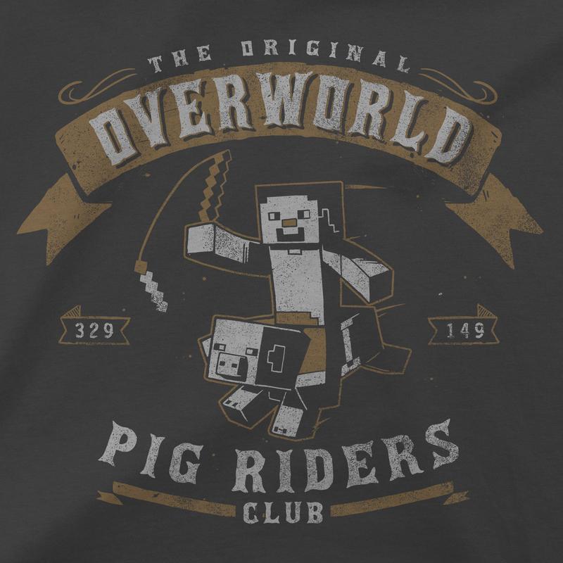 חולצה MINECRAFT: Pig Riders