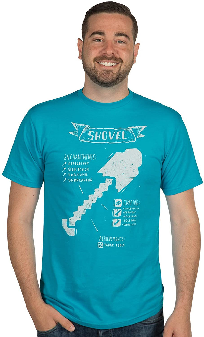 חולצה MINECRAFT: Shovel Diagram