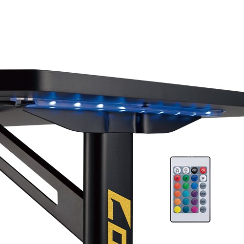 שולחן גיימינג עם תאורת LUMI GMD03 RGB