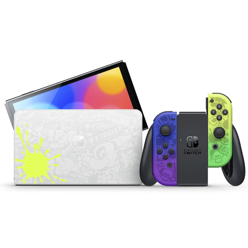 קונסולת משחקים נינטנדו סוויץ אולד  Nintendo Switch OLED SPLATOON 3 אחריות יבואן רשמי