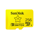 כרטיס הרחבת זכרון מהיר SanDisk MicroSDXC Nintendo Switch 256GB